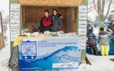 Le comité ZIP des Seigneuries au festival Féérie d’hiver de Lavaltrie